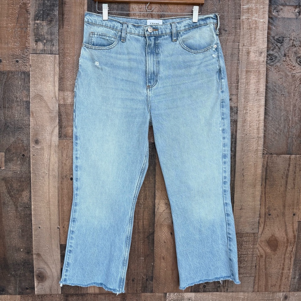 FRAME Denim Le High N’ Tight Crop Mini Boot